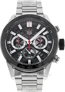 TAG Heuer Carrera CBG2010.BA0662 43mm Ceramic and Stainless steel Skeletonized