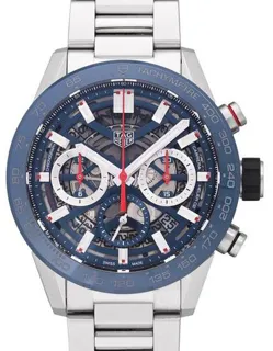 TAG Heuer Carrera CBG2011.BA0662 43mm Ceramic and Stainless steel Skeletonized