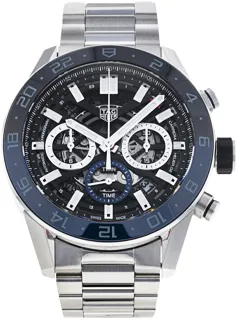 TAG Heuer Carrera CBG2A1Z.BA0658 45mm Ceramic and Stainless steel Black