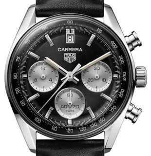 TAG Heuer Carrera CBS2210.FC6534 39mm Stainless steel Black