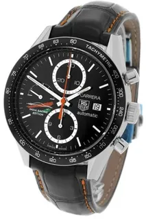 TAG Heuer Carrera CV201AC 41mm Stainless steel Black