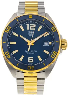 TAG Heuer Formula 1 Quartz WAZ1120.BB0879 Yellow gold and Stainless steel Blue