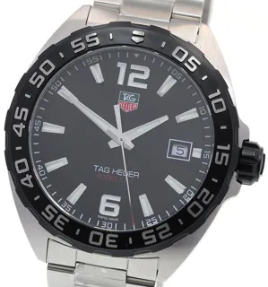 TAG Heuer Formula 1 WAZ1110 41mm Stainless steel Black