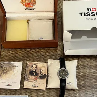 Tissot Heritage T66.1.428.52 Z 199 38mm Stainless steel Black