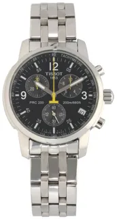 Tissot PRC 200 T461 40mm Steel Black