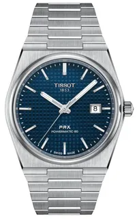 Tissot PRX Powermatic 80 T137.407.21.041.00 40mm Stainless steel Blue