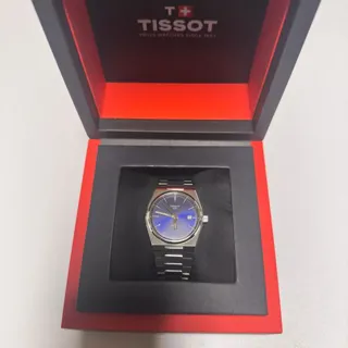 Tissot PRX T137.210.11.041.00 35mm Stainless steel Blue