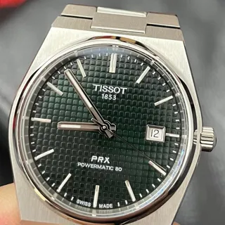 Tissot PRX T137.407.11.091.00 40mm Stainless steel Green