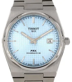 Tissot PRX T137.407.11.351.00 Stainless steel Ice blue