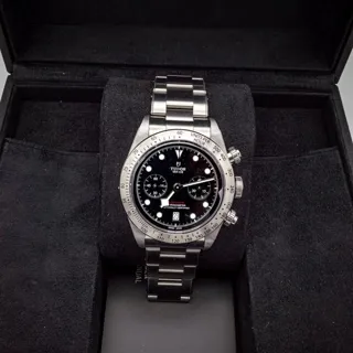 Tudor Black Bay Chrono M79350-0004 41mm Stainless steel Black