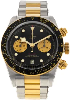 Tudor Black Bay Chrono S&G M79363N-0001 41mm Yellow gold and Stainless steel Black