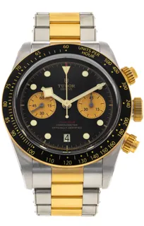 Tudor Black Bay Chrono S&G M79363N-0001 41mm Yellow gold and Stainless steel Black