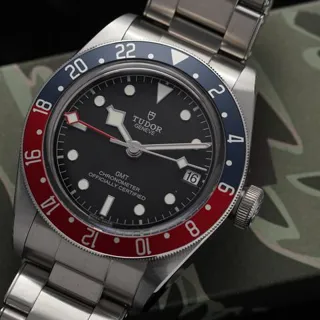 Tudor Black Bay GMT 79830RB 41mm Stainless steel Black