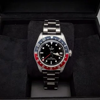 Tudor Black Bay GMT 79830RB 42mm Stainless steel Black