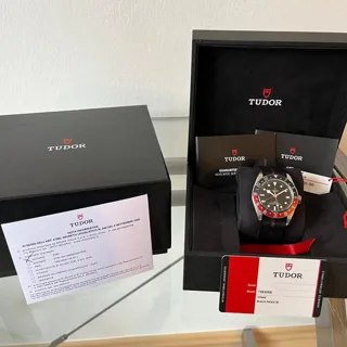 Tudor Black Bay GMT 79830RB 41mm Stainless steel Black