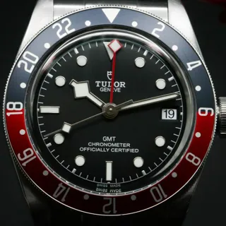 Tudor Black Bay GMT 79830RB 41mm Stainless steel Black