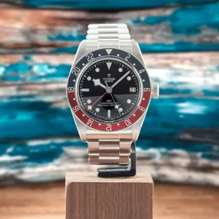 Tudor Black Bay GMT 79830RB 41mm Stainless steel Black