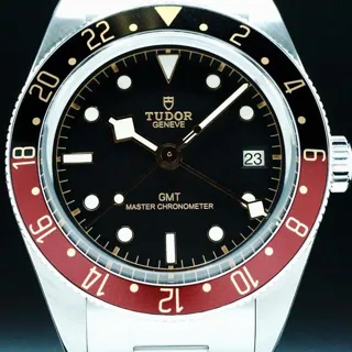 Tudor Black Bay GMT 7939G1A0NRU ( BAY  ) 39mm Stainless steel Black