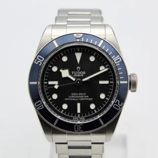 Tudor Black Bay M79230B-0008 ( BAY BLUE ) 41mm Stainless steel Black