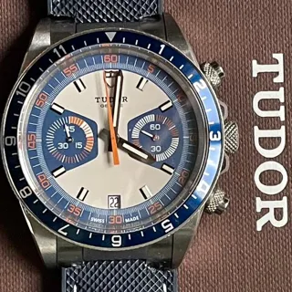 Tudor Heritage 70330B 42mm Stainless steel Blue