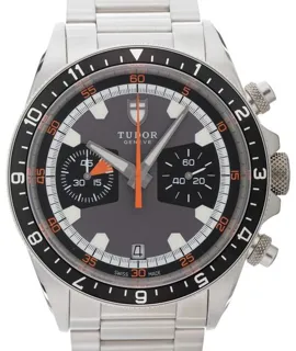 Tudor Heritage Chrono 70330N 42mm Stainless steel Gray