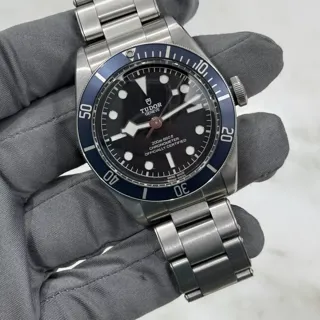 Tudor Heritage 41mm Stainless steel Black