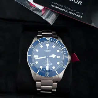 Tudor Pelagos M25600TB-0001 42mm Titanium and Stainless steel Blue