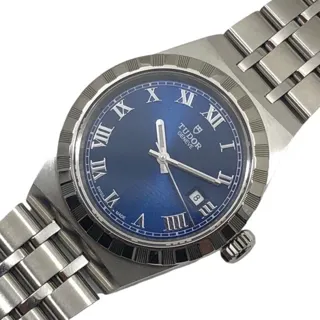 Tudor Royal 28300 28mm Stainless steel Blue