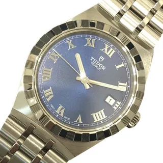 Tudor Royal 28500 38mm Stainless steel Blue