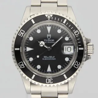 Tudor Submariner 79090 40mm Stainless steel Black