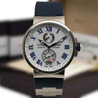 Ulysse Nardin Marine 1183-126 43mm Stainless steel Blue