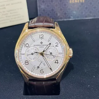 Vacheron Constantin Fiftysix 4400E/000R-B436 40mm Rose gold Silver