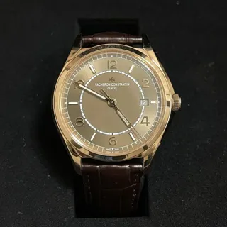 Vacheron Constantin Fiftysix 4600E/000R-B576 40mm Rose gold Brown