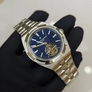 Vacheron Constantin Overseas 6000V/110A-B544 42.5mm Stainless steel Blue