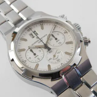 Vacheron Constantin Overseas Chronograph 49140 40mm Stainless steel Silver