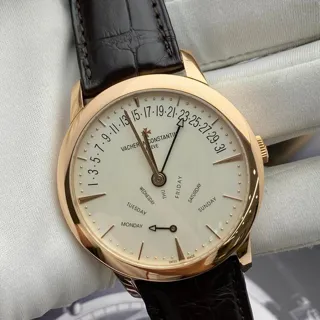 Vacheron Constantin Patrimony 86020/000R-9239 42.5mm Rose gold Silver