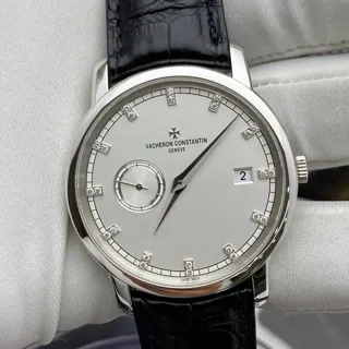 Vacheron Constantin Patrimony 87172/000G-9601 38mm White gold Silver