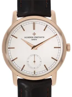 Vacheron Constantin Traditionnelle 82172/000R-9412 38mm Rose gold Silver