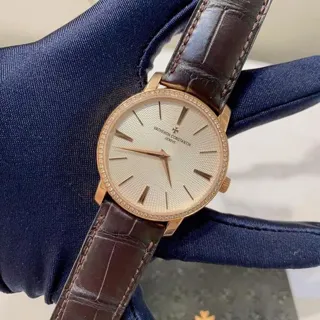 Vacheron Constantin Traditionnelle 82573/000R-9815 Rose gold Silver