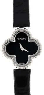 Van Cleef & Arpels Alhambra VCARO8WU00 White gold Black