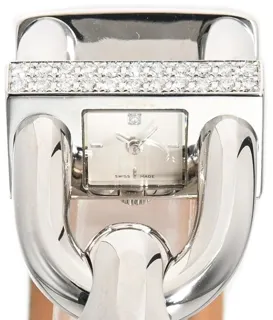 Van Cleef & Arpels WHWG0101 26mm White gold Silver