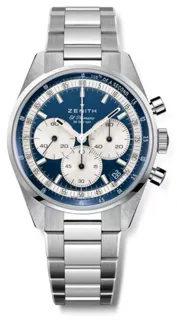 Zenith Chronomaster Original 03.3200.3600/51.M3200 38mm Stainless steel Blue