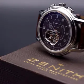 Zenith El Primero Chronomaster Open XXT 03.1260.4021 45mm Steel Brown