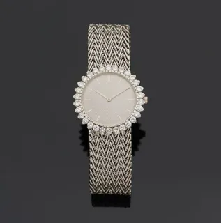 Boucheron 18k white gold