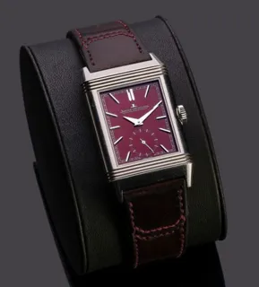 Jaeger-LeCoultre Reverso 38mm Stainless steel Burgundy