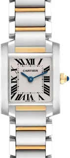 Cartier Tank Française W51007Q4 25mm Stainless steel Silver