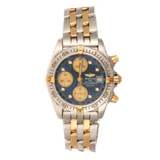 Breitling Chrono Cockpit B1335712/C655 Stainless steel and 18k yellow gold Blue