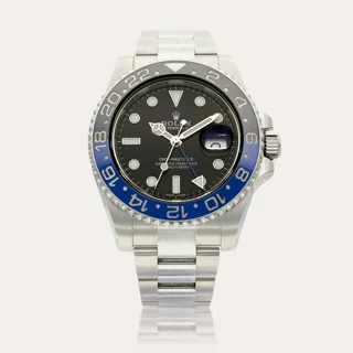 Rolex GMT-Master II 11670BLNR 40mm Stainless steel Black