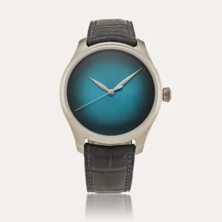 H. Moser & Cie. Endeavour 1200-0206 White gold Blue