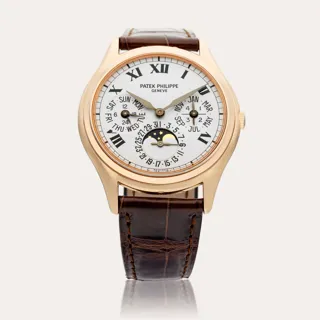 Patek Philippe Perpetual Calendar 3940R 36mm 18k rose gold White